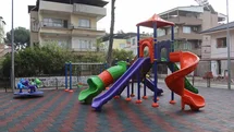 Nazilli'deki Çocuk Parkları Yenileniyor
