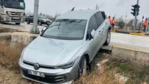 Burdur'da Trafik Kazası: 1 Yaralı