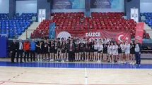 Düzce'de Korfbol Şampiyonası Tamamlandı