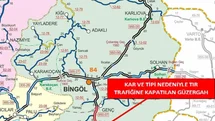 Bingöl-Diyarbakır Karayolu Tır Trafiğine Kapandı