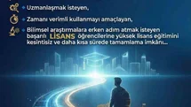KBÜ’de bütünleşik yüksek lisans başvuruları başlıyor