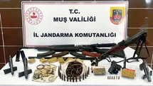 Muş'ta Silah ve Mühimmat Operasyonu