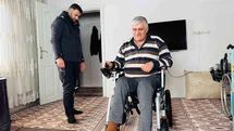 Duyarlı Vatandaştan Engelliye Sandalye Desteği