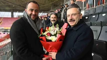 Eskişehirspor'dan Vali Aksoy'a Veda Töreni