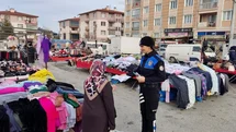 Kütahya'da Semt Pazarlarında Güvenlik Bilgilendirmesi
