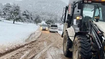 Burdur'da Karda Mahsur Kalanlar Kurtarıldı
