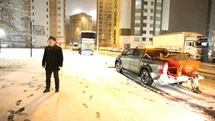 Kayseri'de Karla Mücadele Çalışmaları