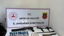 Kepez'de Jandarma Silah Operasyonu