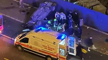 Yenişehir’de Gece Yarısı Feci Kaza: Kontrolden Çıkan Otomobil Takla Attı, Sürücü Yaralı!