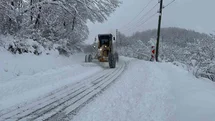 Kavak'ta Karla Mücadele Çalışmaları Devam Ediyor