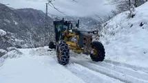 Trabzon'da Kar Yağışı Sonrası Yol Açma Çalışmaları