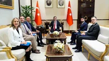 Cumhurbaşkanı Yardımcısı Yılmaz, ABD ile Görüşme Yaptı