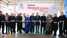 Yıldırım'da Hanımeli Çarşısı Açıldı
