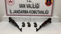 Başkale'de Silah Ele Geçirildi