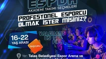 Talas’ta e-sporun yıldızları seçiliyor