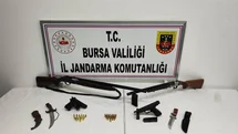 Bursa’da silah operasyonu: 2 gözaltı