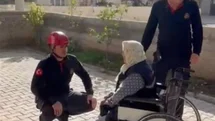 Osmaniye'de İtfaiye Yardımıyla Yaşlı Kadın Evine Taşındı