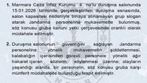 Jandarma'dan Cezaevi Duruşmasında Müdahale Açıklaması