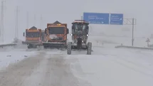 Erzurum'da Karla Mücadele Çalışmaları Başlatıldı