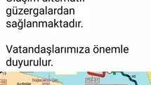 Bartın'da Kara Yolu Kapandı