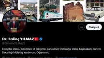 Erdinç Yılmaz Eskişehir Valisi Oldu