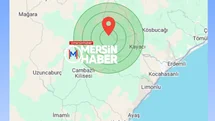 Mersin'de 3.9 Büyüklüğünde Deprem Oldu
