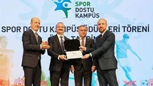 Atatürk Üniversitesi’ne "Spor dostu kampüs" sertifikası aldı