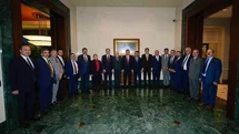 Cumhurbaşkanı Yardımcısı Yılmaz Avrupa'dan gelen Ezidi temsilcilerini kabul etti