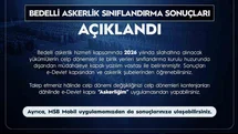 Bedelli Askerlik Sonuçları Açıklandı