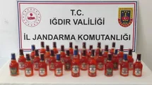 Iğdır'da 40 Litre Kaçak Viski Ele Geçirildi