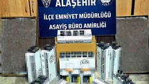 Alaşehir'de Kaçak Makaron Operasyonu