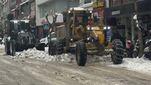 Elazığ'da Karla Mücadele Çalışmaları Devam Ediyor