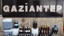 Gaziantep’te kaçak alkol operasyonu: 2 gözaltı