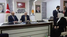 Bakan Bak AK Parti Eskişehir İl Başkanlığı’nı ziyaret etti