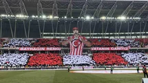 Sivasspor Taraftarından Anlamlı Koreografi