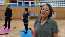 Kadınlar Kırşehir'de Spor Yapıyor