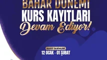 KAYMEK Sanat ve Mesleki Eğitim Bahar Dönemi Kurs kayıtları sürüyor