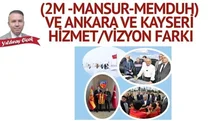 MHP’li Çiçek’ten Ankara ve Kayseri Karşılaştırması
