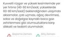 Denizli'de Fırtına Beklentisi Var