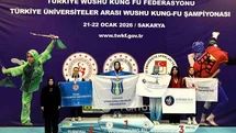 Sakarya'da Wushu Türkiye Şampiyonu Oldu