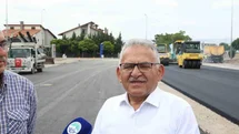 Kayseri'de Sıcak Asfalt Yatırımı