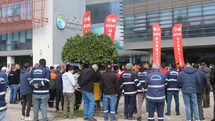 Adana'da İşçilerin Eylemi