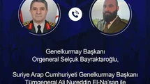 Genelkurmay Başkanı Bayraktaroğlu'nun Görüşmesi