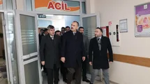 Vali Bozkurt’tan Diyadin Devlet Hastanesine Ziyaret