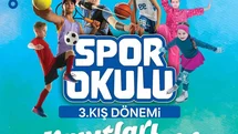 Kayseri'de 3. Kış Dönemi Spor Okulu Kayıtları Başladı