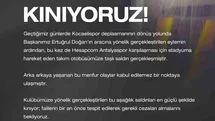 Trabzonspor'dan Taşlı Saldırıya Kınama