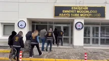 İzmir'de Hırsızlık Şüphelileri Eskişehir'de Yakalandı