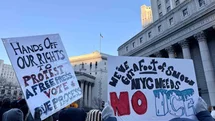New York'ta Göçmenlik Protestoları