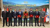 Tunceli'de SOGEP Projeleri İmza Aşamasında
