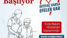 Efeler'de Evde Bakım Hizmetleri Başlıyor